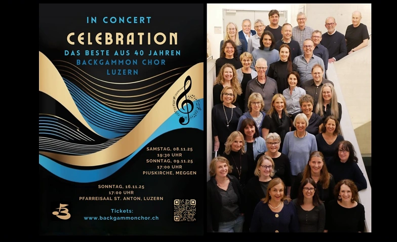Backgammon Chor Luzern - Celebration! Tickets