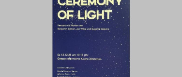 Event-Image for 'Ceremony of Light - Weihnachtskonzert in Zürich Altstetten'