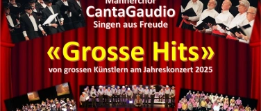 Event-Image for '«Grosse Hits» Jahreskonzert 2025 - Männerchor CantaGaudio'