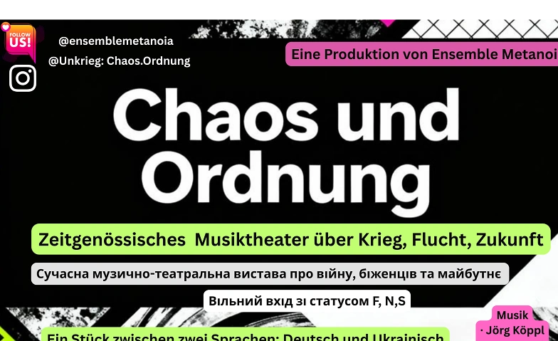 Unkrieg &ndash; Chaos und Ordnung Tickets