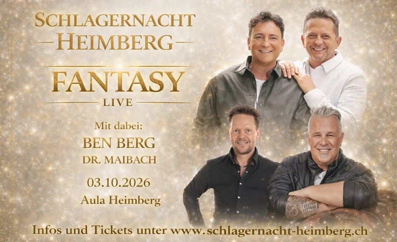 Event-Image for 'Schlagernacht Heimberg - Tanz, Glanz & Emotionen'