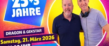 Event-Image for '25 + 3 Jahre Discokultur - Dragon & Gekstar B-Day Party'