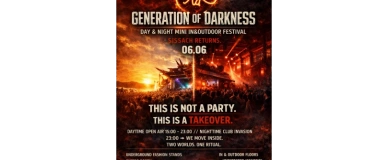 Event-Image for 'GENERATION OF DARKNESS &ndash; Day&Night Mini In&Outdoor Festival'