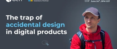 Event-Image for 'The Trap of Accidental Design in Digital Products'