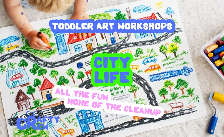 Toddler art workshops - Drop in - City Life Billets