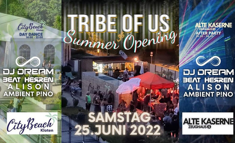 Tribe Of Us - Day Dance & After Party Alte Kaserne Zürich, Kanonengasse 16, 8004 Zürich Tickets