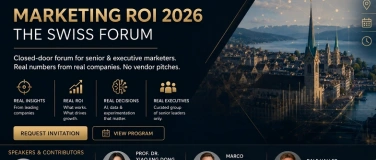 Event-Image for 'Marketing ROI 2026 - The Swiss Forum'