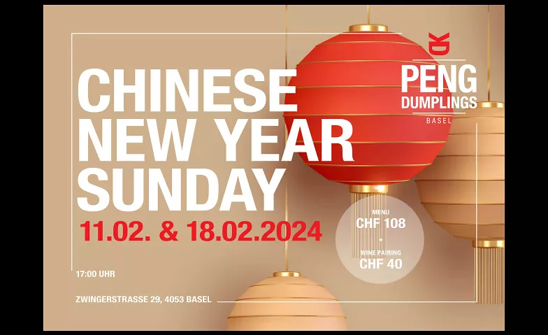 Chinese New Year Sunday PENG Dumplings, Zwingerstrasse 29, 4053 Basel Tickets