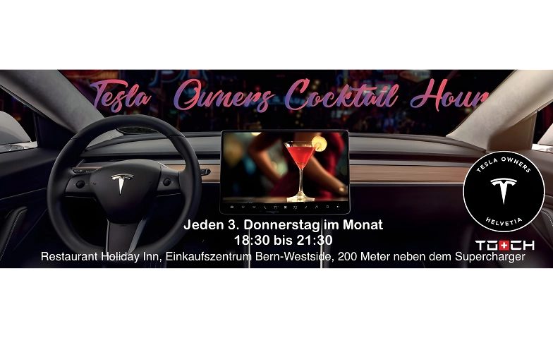 Tesla Owners Cocktail Hour &ndash; Bern ${singleEventLocation} Billets