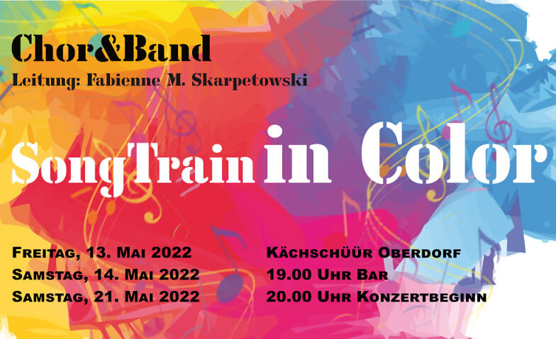 Konzerte 2022 "SongTrain in Color", SongTrain & Band ${eventLocation} Tickets