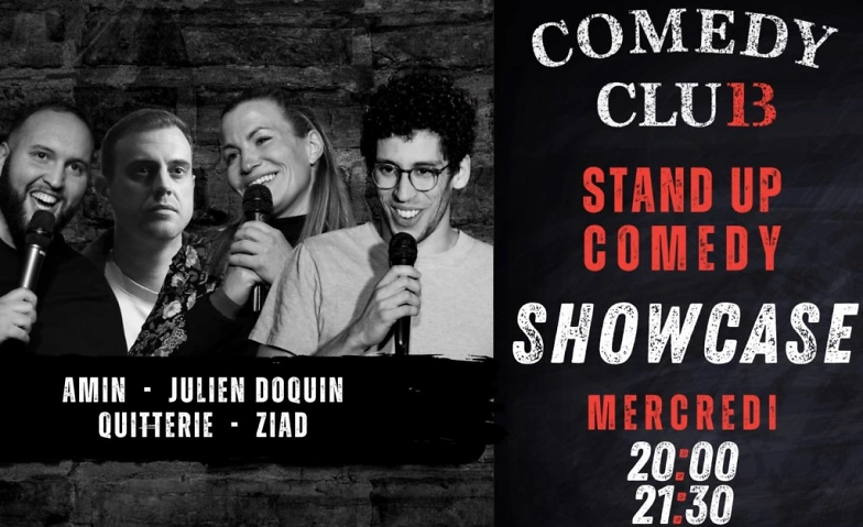 Comedy Club 13 Showcase - 12 F&eacute;vrier ${singleEventLocation} Billets