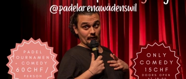 Event-Image for 'Padel & Stand Up Comedy Night'