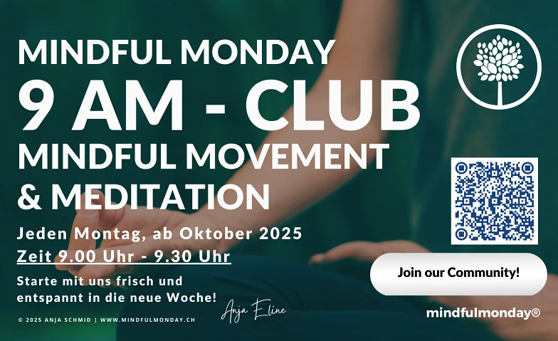 Event-Image for 'Mindful Monday - 9am Club: Mindful Movement & Meditation'