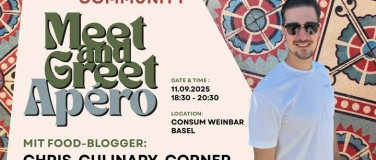 Event-Image for 'Community Meet&Greet Apéro chris_culinary_corner'