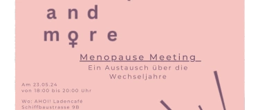 Event-Image for 'Menopause Meeting - Ein Austausch über die Wechseljahre (Cop'