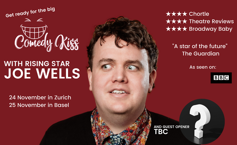 The Big Comedy Kiss with Joe Wells, Zurich Photobastei, Sihlquai 125, 8005 Zürich Tickets