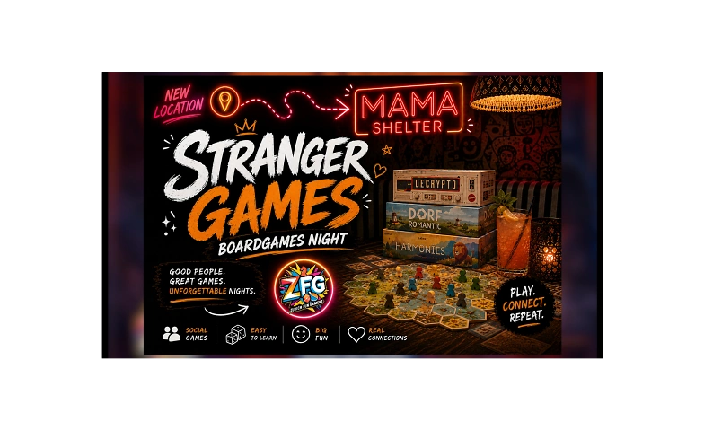 ZFG Stranger Games: Discover Hidden Gem Board Games! Billets