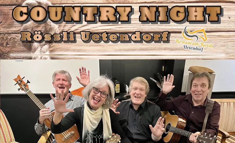 Country Night mit Ursula Hotz & Friends Kultur & Eventsaal Rössli, Dorfstrasse 15, 3661 Uetendorf Billets
