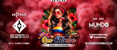Event-Image for 'Que Chimba - Mythic Club Fribourg'
