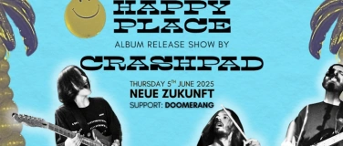 Event-Image for 'CRASHPAD · “Happy Place” Record Release Concert'