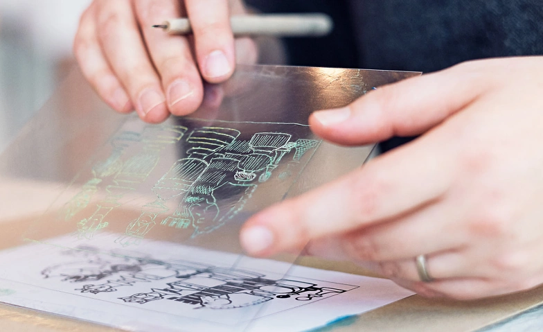 Event-Image for 'Schachmatt &ndash; Druckworkshop mit Rhenalonplatten'