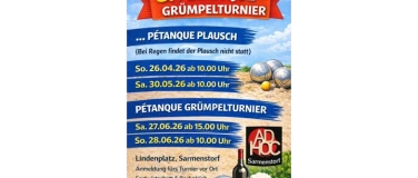 Event-Image for 'P&eacute;tanque Plausch'