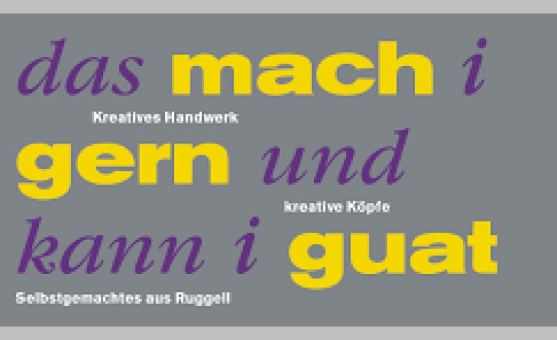 Event-Image for 'Das mach i gern und kan i guat'