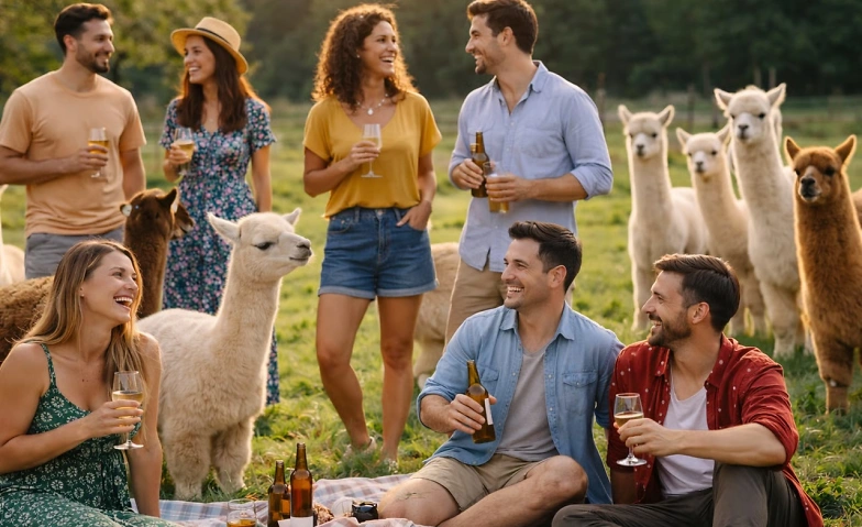 Event-Image for 'Alpaka Picknick f&uuml;r Singles - Offline Speeddating - Oetwil'