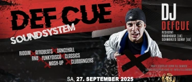 Event-Image for 'DEF CUE SOUNDSYSTEM SA, 27. SEPTEMBER 2025'