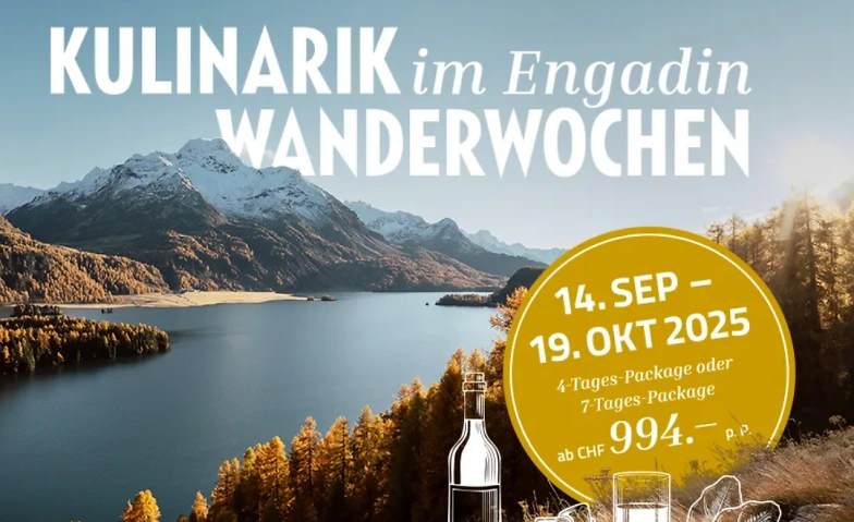 Engadiner Kulinarik-Wanderwoche Billets