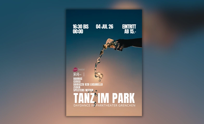 Tanz im Park By Raumkultur Parktheater Grenchen, Grenchen Tickets