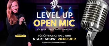 Event-Image for 'Level Up Open Mic Show Zürich'