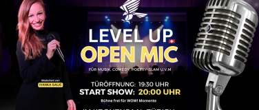 Event-Image for 'Level Up Open Mic Zürich'