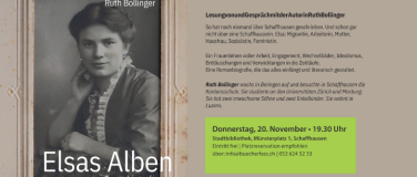 Event-Image for 'Buchvorstellung «Elsas Alben»: Buchprèmiere'