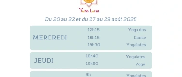 Event-Image for 'Cours gratuits (Yoga, yogalates, gym douce, danse)'
