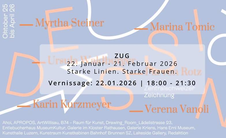 Ausstellung DESSIN: Starke Linien. Starke Frauen. Billets