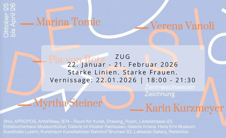 Event-Image for 'Ausstellung DESSIN: Starke Linien. Starke Frauen.'