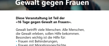 Event-Image for 'Podiumsdiskussion zum Thema "Gewalt gegen Frauen"'