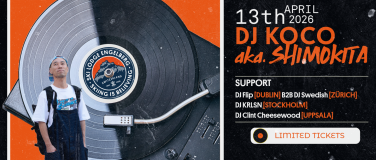 Event-Image for 'DJ Koco aka. Shimokita [TOKYO] Live in Ski Lodge Engelberg'