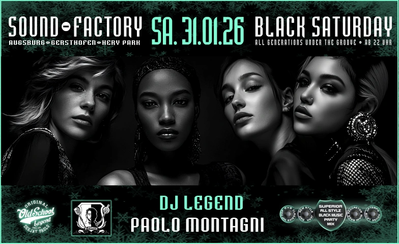 DJ Paolo's Black Saturday-Sound-Factory, Augsburg-Gersthofen Sound-Factory, Hery-Park 2000, 86368 Gersthofen Tickets