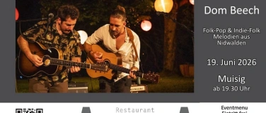 Event-Image for 'Jukebox - Dom Beech - Freitag 19. Juni 2026'