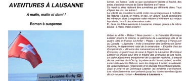 Event-Image for 'La Française Dominique Letellier signe ses romans à Lausanne'