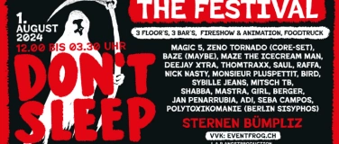 Event-Image for 'DONT SLEEP , THE FESTIVAL'
