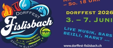Event-Image for 'Dorffest Fislisbach 3. - 7. Juni 2026'
