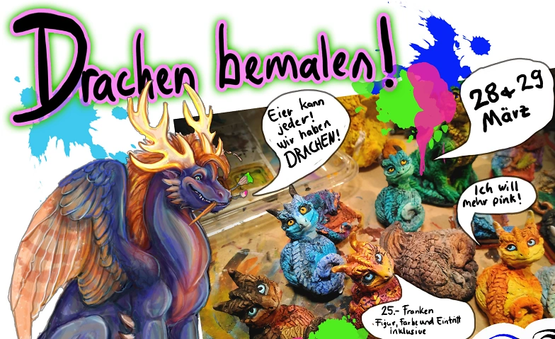 Event-Image for 'Osteraktion im Dracolorium - bemale deinen Drachen'