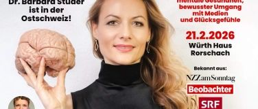 Event-Image for 'Die Hirnforscherin Dr. Barbara Studer ist in der Ostschweiz!'