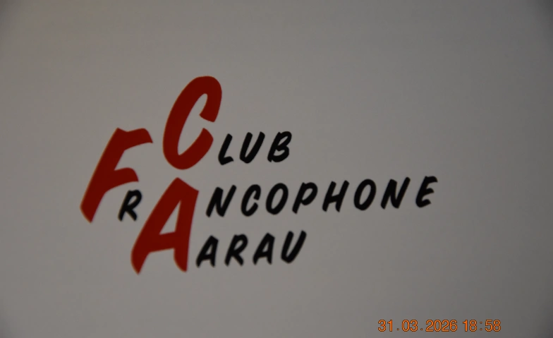 Event-Image for 'Monatlicher Treffen DER MITGLIEDER CLUB FRANCOPHONE D'AARAU.'