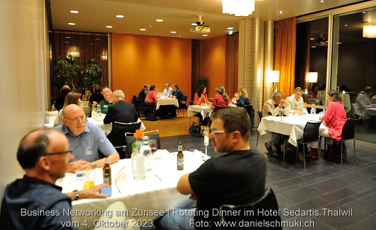Sponsoring-Logo von Rotating Dinner im Hotel Ramada in Baden Event