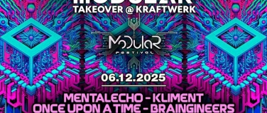 Event-Image for 'MODULAR FESTIVAL takeover @ KRAFTWERK Zürich am 6.Dezember'