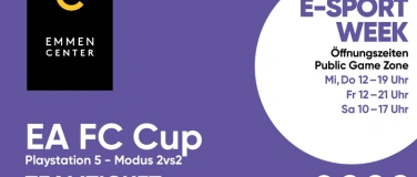 Event-Image for 'EA Sports FC Turnier - JUNIOR Cup 2vs2 2025'